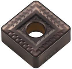 Kennametal - SNMM866 RH Grade KCP30 Carbide Turning Insert - TiN/TiCN/Al2O3 Finish, 90° Square, 1" Inscr Circle, 3/8" Thick, 3/32" Corner Radius - Apex Tool & Supply