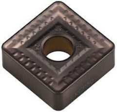 Kennametal - SNMM866 RH Grade KCP30 Carbide Turning Insert - TiN/TiCN/Al2O3 Finish, 90° Square, 1" Inscr Circle, 3/8" Thick, 3/32" Corner Radius - Apex Tool & Supply