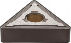 Kennametal - TNMG543 RP Grade KCM35 Carbide Turning Insert - TiCN/Al2O3 Finish, 60° Triangle, 5/8" Inscr Circle, 1/4" Thick, 3/64" Corner Radius - Apex Tool & Supply
