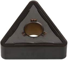 Kennametal - TNMG666 RP Grade KCM25 Carbide Turning Insert - TiCN/Al2O3 Finish, 60° Triangle, 3/4" Inscr Circle, 3/8" Thick, 3/32" Corner Radius - Apex Tool & Supply