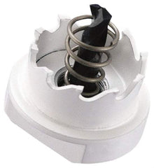 Lenox - 1-1/8" Diam, 1/2" Cutting Depth, Hole Saw - Carbide-Tipped Saw, Toothed Edge - Apex Tool & Supply