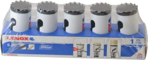 Lenox - 1" Diam, 1-1/2" Cutting Depth, Hole Saw - Bi-Metal Saw, Toothed Edge - Apex Tool & Supply