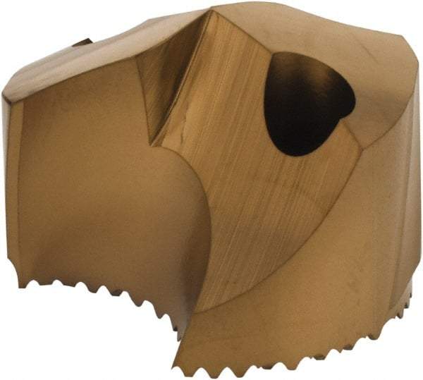 Seco - Series SD100, 20.64mm Diam 140° Replaceable Drill Tip - Carbide, TiAlN Finish, Through Coolant - Apex Tool & Supply
