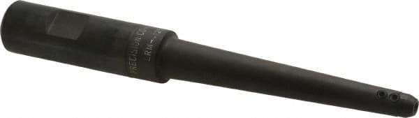 Made in USA - 3/4" Shank Diam Straight Shank with Weldon Flat 1/8" Hole End Mill Holder/Adapter - 4" Projection - Exact Industrial Supply