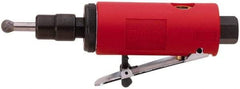Sioux Tools - 1/4" Collet, Straight Handle, Straight Air Die Grinder - 26,000 RPM, Front Exhaust, 16 CFM, 0.3 hp, 6.21 bar, 1/4 NPT - Apex Tool & Supply