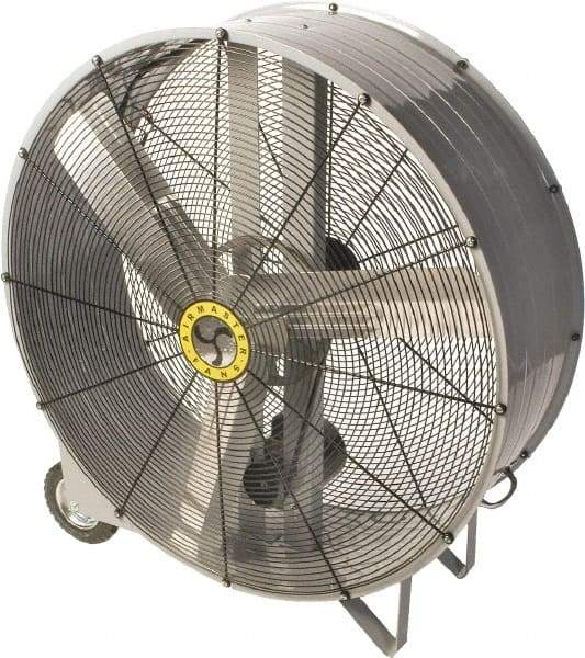 Airmaster - 42" Blade, Belt Drive, 1/2 hp, 14,000 & 8,000 CFM, Portable Blower with Wheels - 4.5 Amps, 115 Volts, 2 Speed, Single Phase - Apex Tool & Supply