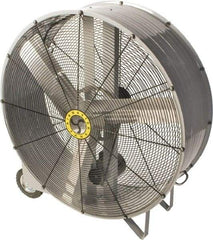 Airmaster - 42" Blade, Belt Drive, 1/2 hp, 14,000 & 8,000 CFM, Portable Blower with Wheels - 4.5 Amps, 115 Volts, 2 Speed, Single Phase - Apex Tool & Supply