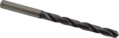OSG - 9/32" 130° Powdered Metal Jobber Drill - V Finish, Right Hand Cut, Spiral Flute, Straight Shank, 113mm OAL, Standard Point - Apex Tool & Supply