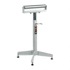 HTC - 16 Inch Long x 45-1/2 Inch High Heavy Duty Roller Support - 500 Lbs. Limit, with 1 and 1-3/8 Inch Wide Roller - Apex Tool & Supply