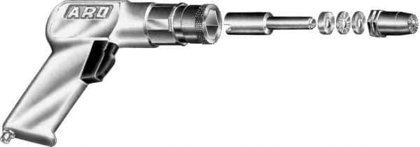 AVK - #10-24 to #10-32 Pneumatic Threaded Insert Tool - 1,500 Maximum RPM - Apex Tool & Supply