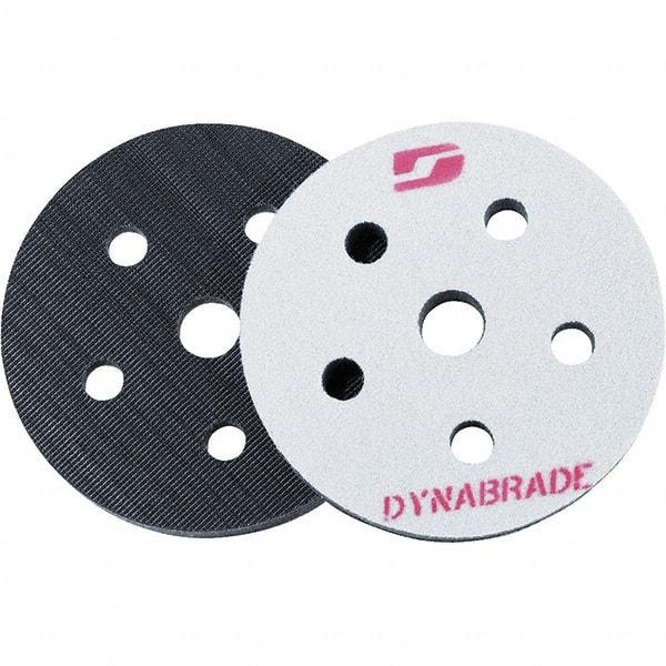 Dynabrade - 6" Diam, Round, Hook & Loop Face, Interface Backing Pad - Random Orbital Sander Compatible, Hook & Loop Back, Vacuum Pad - Apex Tool & Supply