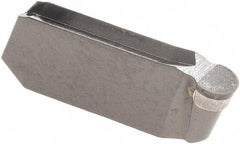 Iscar - 300150GIPA Grade ID5, 3mm Cutting Width Polycrystalline Diamond (PCD) Grooving Insert - 1.5mm Max Depth of Cut, Neutral, 1.5mm Corner Radius, Uncoated - Apex Tool & Supply