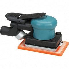 Dynabrade - 13 CFM Air Consumption, Palm Air Orbital Sander - Rectangular Pad, - Apex Tool & Supply