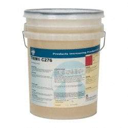 Master Fluid Solutions - Trim C276, 5 Gal Pail Cutting & Grinding Fluid - Synthetic, For Drilling, Reaming, Tapping, Turning - Apex Tool & Supply