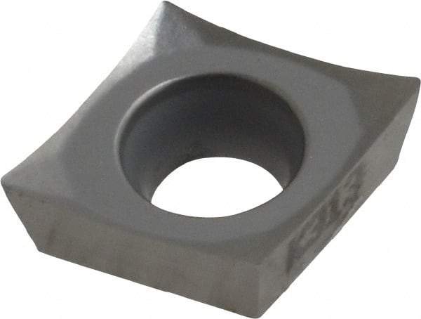 Kennametal - CPGT32.50.5 HP Grade K313 Carbide Turning Insert - Uncoated, 80° Diamond, 3/8" Inscr Circle, 5/32" Thick, 0.0079" Corner Radius - Apex Tool & Supply