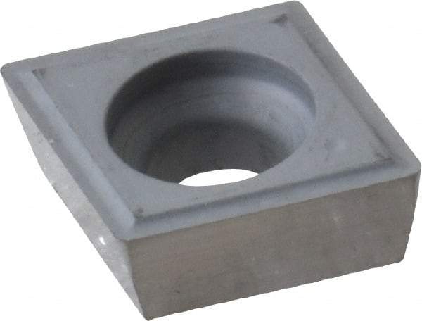 Kennametal - CPGM32.51 Grade K313 Carbide Turning Insert - Uncoated, 80° Diamond, 3/8" Inscr Circle, 5/32" Thick, 1/64" Corner Radius - Apex Tool & Supply