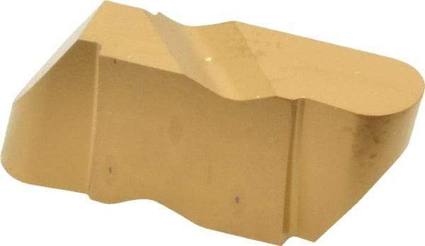 Kennametal - 4125NR Grade KC850, 6.35mm Cutting Width Carbide Grooving Insert - 6.35mm Max Depth of Cut, Right Hand, 3.18mm Corner Radius, TiC/TiCN/TiN Finish - Apex Tool & Supply