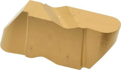 Kennametal - 4125NR Grade KC850, 6.35mm Cutting Width Carbide Grooving Insert - 6.35mm Max Depth of Cut, Right Hand, 3.18mm Corner Radius, TiC/TiCN/TiN Finish - Apex Tool & Supply