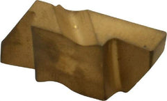 Kennametal - 4189NG Grade KC850, 4.8mm Cutting Width Carbide Grooving Insert - 6.35mm Max Depth of Cut, Right Hand, 0.57mm Corner Radius, TiC/TiCN/TiN Finish - Apex Tool & Supply