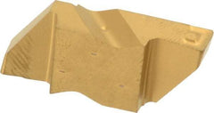 Kennametal - 4189NG K Grade KC850, 4.8mm Cutting Width Carbide Grooving Insert - 6.35mm Max Depth of Cut, Right Hand, 0.57mm Corner Radius, TiC/TiCN/TiN Finish - Apex Tool & Supply