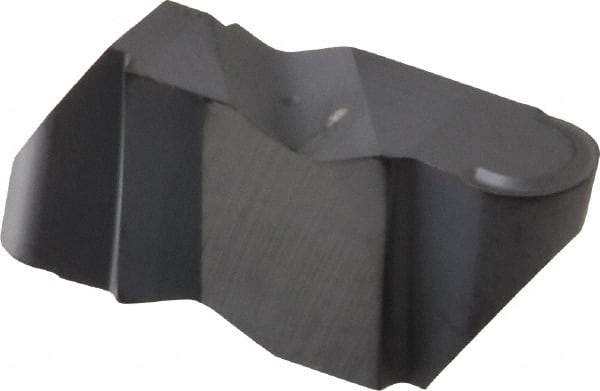 Kennametal - 4125NR K Grade KC5025, 6.35mm Cutting Width Carbide Grooving Insert - 6.35mm Max Depth of Cut, Right Hand, 3.18mm Corner Radius, TiAlN Finish - Apex Tool & Supply