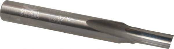 Onsrud - 3/16" Diam, 1/4" Shank Diam, 3/8" Length of Cut, 1 Flute Single Edge Straight Router Bit - 2" Overall Length, Right Hand Cut, Solid Carbide - Apex Tool & Supply