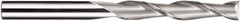 SGS - 20mm, 75mm LOC, 20mm Shank Diam, 150mm OAL, 2 Flute, Solid Carbide Square End Mill - Single End, AlTiN Finish, Spiral Flute, 30° Helix, Centercutting, Right Hand Cut, Right Hand Flute, Series 3XLM - Apex Tool & Supply
