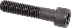 Value Collection - M12x1.75 Metric Coarse Hex Socket Drive, Socket Cap Screw - Grade 12.9 Alloy Steel, Black Oxide Finish, Partially Threaded, 55mm Length Under Head - Apex Tool & Supply