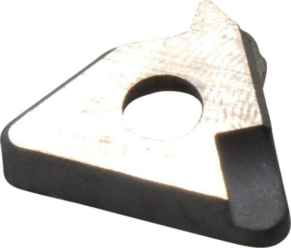 Kennametal - 5.31mm Inscribed Circle, Triangle Threading Shim for Indexables - 0.1575" Thick, SM Shim Style, Left Hand, Right Hand Cut - Apex Tool & Supply