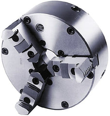 BTC - 3 Jaws, 10" Diam, Self Centering Manual Lathe Chuck - Apex Tool & Supply
