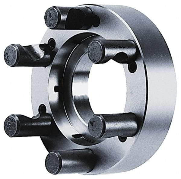 BTC - Adapter Back Plate for 8-1/4" Diam Self Centering Lathe Chucks - D1-5 Mount - Apex Tool & Supply