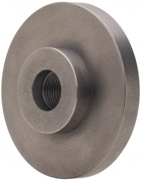 Interstate - Adapter Back Plate for 6" Diam Lathe Chucks - 1-3/4 - 8 Mount, 1-3/4" Through Hole Diam - Apex Tool & Supply