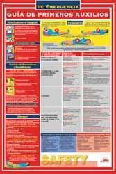 NMC - 18" Wide x 24" High Laminated Paper CPR Information Poster - Spanish - Apex Tool & Supply