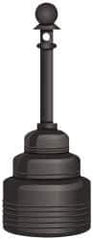 NMC - 4 Gal Polyethylene Cigarette & Cigar Receptacle - 17-1/4" Wide x 43-1/4" High - Apex Tool & Supply