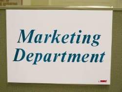 NMC - Acrylic Wall Sign Holder - 10 Inch Width x 7 Inch Holder Height - Apex Tool & Supply