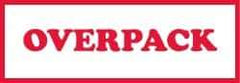 NMC - Overpack Shipping Label - 2" High x 6" Wide - Apex Tool & Supply