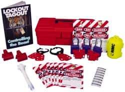 NMC - 30 Piece Electrical Lockout Kit - Comes in Carrying Case - Apex Tool & Supply