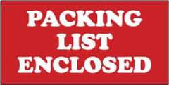 NMC - Packing List Enclosed Shipping Label - 1-3/8" High x 3" Wide - Apex Tool & Supply