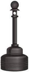 NMC - 5 Qt Polyethylene Cigarette & Cigar Receptacle - 15-1/4" Wide x 37-3/4" High - Apex Tool & Supply