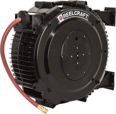 Reelcraft - 50' Spring Retractable Hose Reel - 232 psi, Hose Included - Apex Tool & Supply