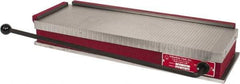 Suburban Tool - Fine Pole Rectangular Permanent Magnetic Block Chuck - 18-1/2" Long x 6" Wide x 2-5/8" High, Ceramic - Apex Tool & Supply