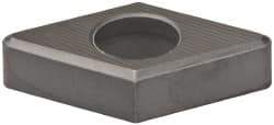 Kennametal - 1/2" Inscribed Circle, Diamond (Shape) Boring Bar Shim for Indexables - 3/16" Thick, IDSN Shim Style, Negative Rake - Apex Tool & Supply