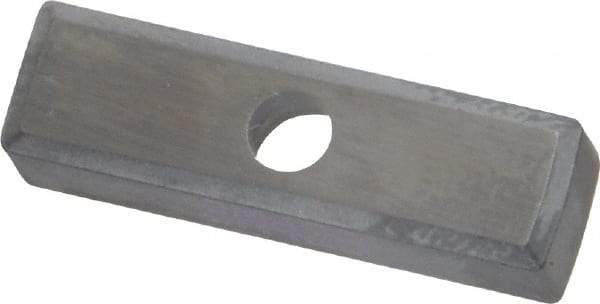 Kennametal - 3.17mm Inscribed Circle, Rectangle Turning Shim for Indexables - 0.188" Thick, SM Shim Style, Left Hand, Right Hand Cut - Apex Tool & Supply
