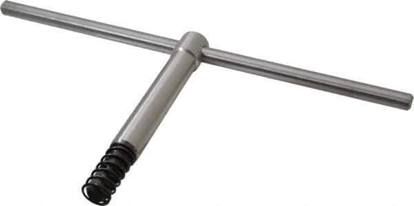 Bison - 20, 25" Chuck Diam Compatibility, Lathe Chuck Key - Compatible with 4-Jaw Chucks, Self Ejecting, 9" Body Length, 0.6693" Actual Key Square Size - Apex Tool & Supply