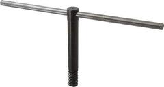 Bison - 32, 36, 40, 49" Chuck Diam Compatibility, Lathe Chuck Key - Compatible with 4-Jaw Chucks, Self Ejecting, 10-1/2" Body Length, 0.748" Actual Key Square Size - Apex Tool & Supply