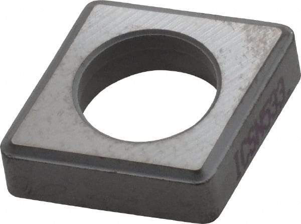Kennametal - 5/8" Inscribed Circle, Diamond (Shape) Boring Bar & Turning Shim for Indexables - 3/16" Thick, ICSN Shim Style, Negative Rake - Apex Tool & Supply