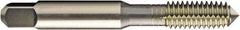 Vermont Tap & Die - 1/2-13 UNC 2B H8 Thread Limit Plug Thread Forming Tap - High Speed Steel, Bright Finish, 3-3/8" OAL, 15/16" Thread Length, Right Hand Thread, Series 1986 - Apex Tool & Supply