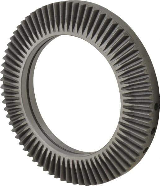 Bison - Forged Steel Lathe Chuck Scroll - 10" Chuck Diam Compatible, 7.82" OD - Apex Tool & Supply