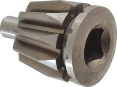Bison - Forged Steel Lathe Chuck Pinion - 6" Chuck Diam Compatible, 1.1" OD - Apex Tool & Supply