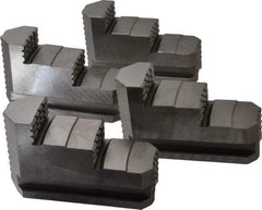 Bison - 20" Max Chuck Diam Compatibility, Steel Master Jaws - 2.0472" Wide x 6" Long x 3.6811" High - Apex Tool & Supply
